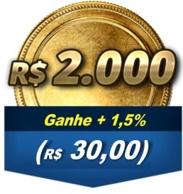 C - CRÉDITO 2.030 REAIS - PAGUE 2000 GANHE 30,00 EM CRÉDITO